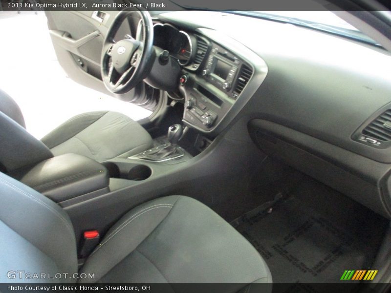Aurora Black Pearl / Black 2013 Kia Optima Hybrid LX