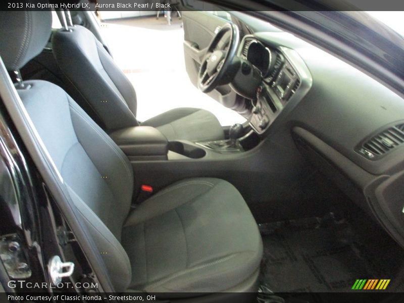Aurora Black Pearl / Black 2013 Kia Optima Hybrid LX