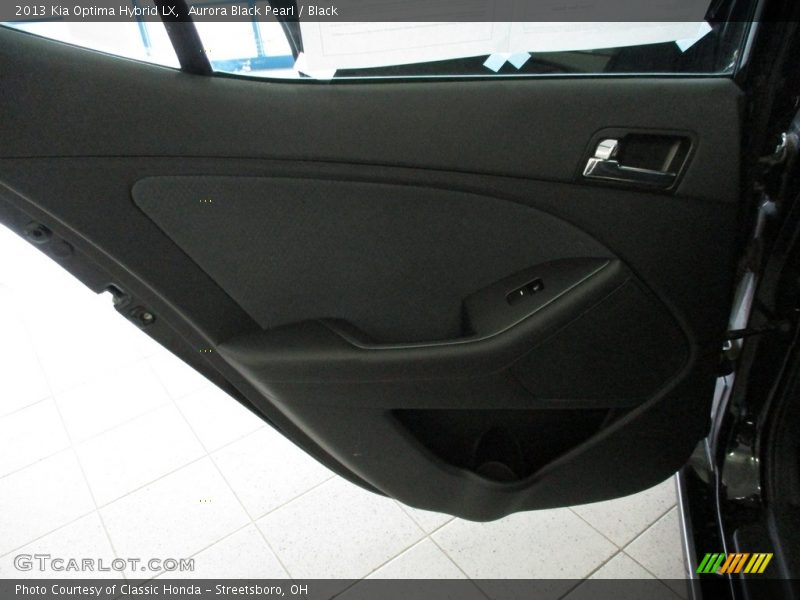 Aurora Black Pearl / Black 2013 Kia Optima Hybrid LX