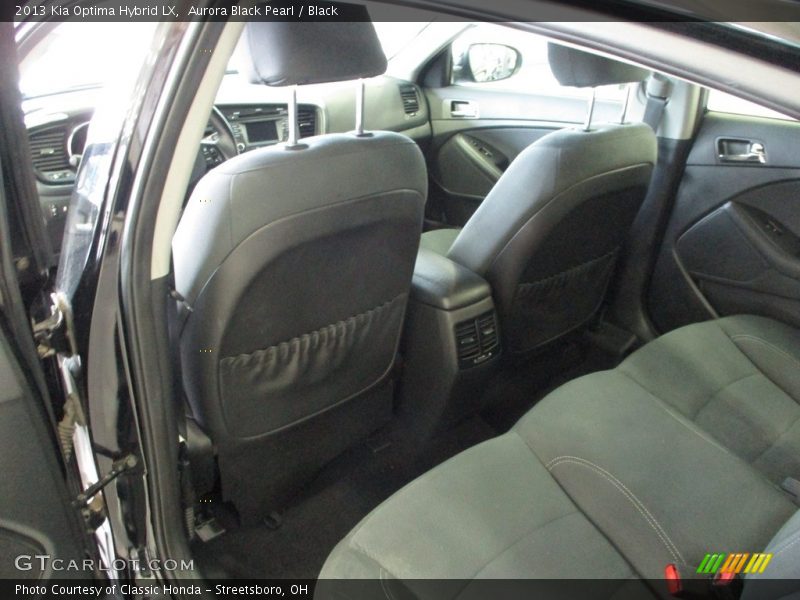 Aurora Black Pearl / Black 2013 Kia Optima Hybrid LX