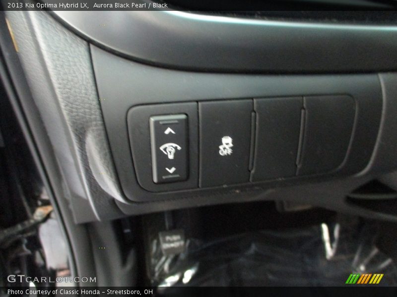 Aurora Black Pearl / Black 2013 Kia Optima Hybrid LX