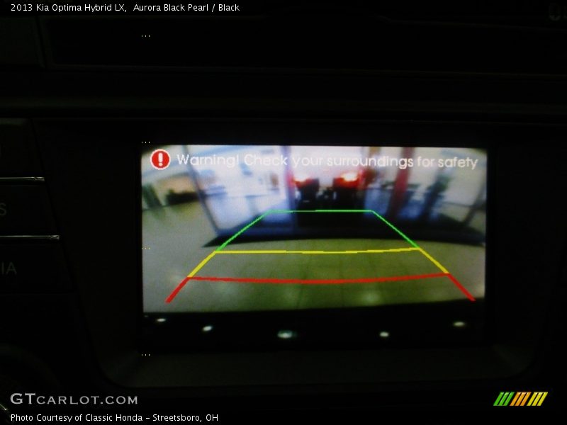 Aurora Black Pearl / Black 2013 Kia Optima Hybrid LX
