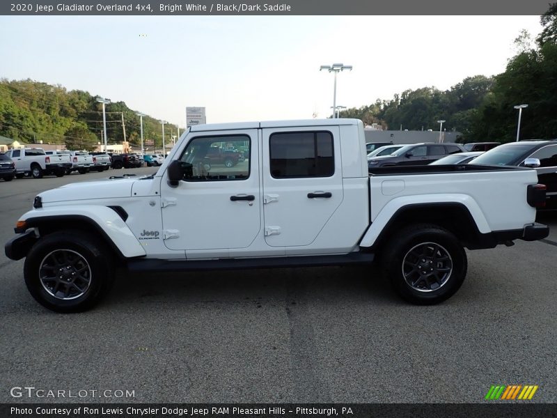 Bright White / Black/Dark Saddle 2020 Jeep Gladiator Overland 4x4