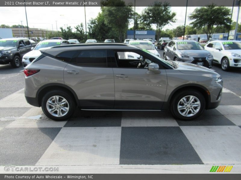 Pewter Metallic / Jet Black 2021 Chevrolet Blazer LT