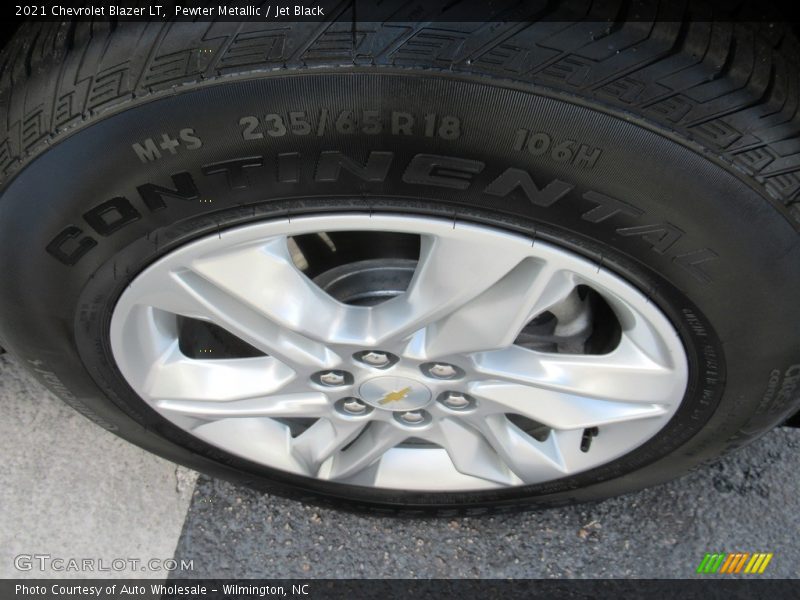 Pewter Metallic / Jet Black 2021 Chevrolet Blazer LT