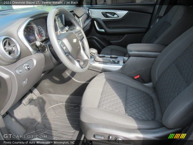 Pewter Metallic / Jet Black 2021 Chevrolet Blazer LT