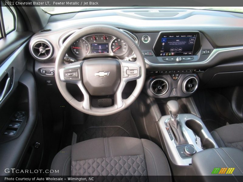 Pewter Metallic / Jet Black 2021 Chevrolet Blazer LT