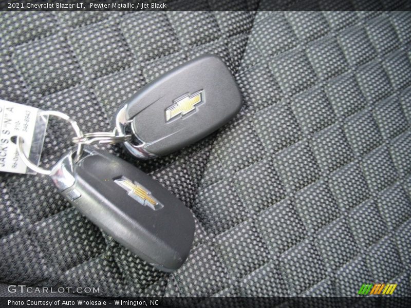 Pewter Metallic / Jet Black 2021 Chevrolet Blazer LT