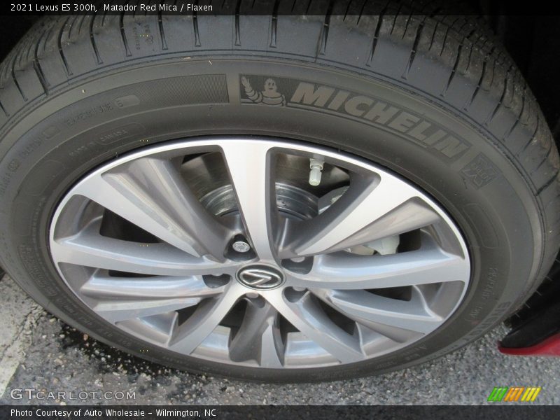 Matador Red Mica / Flaxen 2021 Lexus ES 300h