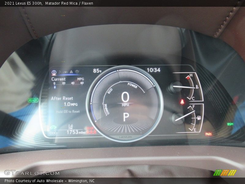 Matador Red Mica / Flaxen 2021 Lexus ES 300h