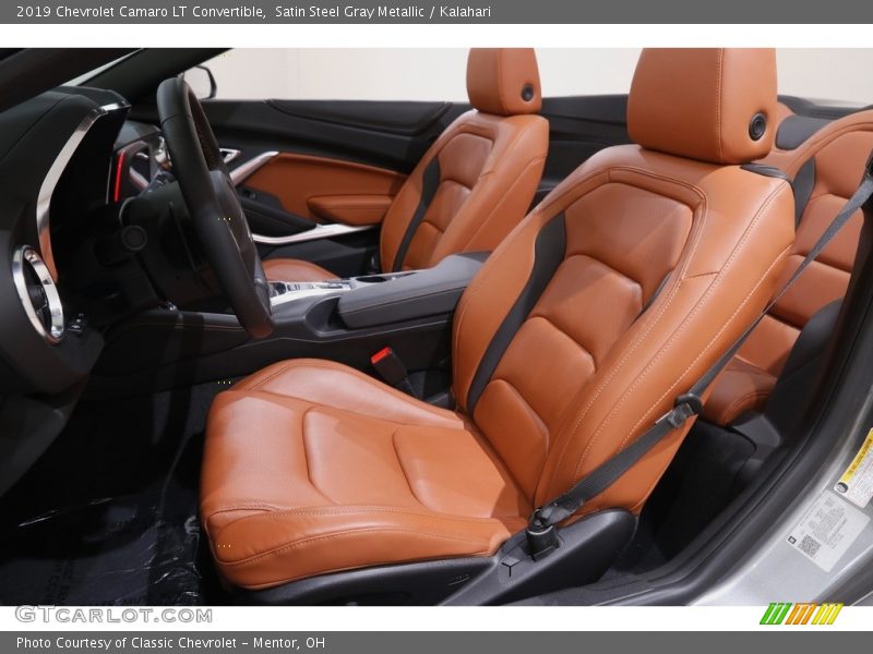 Satin Steel Gray Metallic / Kalahari 2019 Chevrolet Camaro LT Convertible