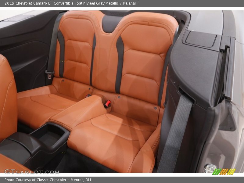 Satin Steel Gray Metallic / Kalahari 2019 Chevrolet Camaro LT Convertible