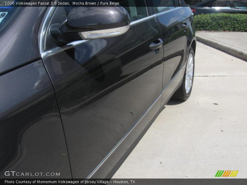 Mocha Brown / Pure Beige 2006 Volkswagen Passat 3.6 Sedan