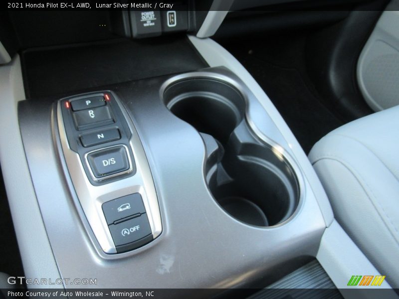 Lunar Silver Metallic / Gray 2021 Honda Pilot EX-L AWD