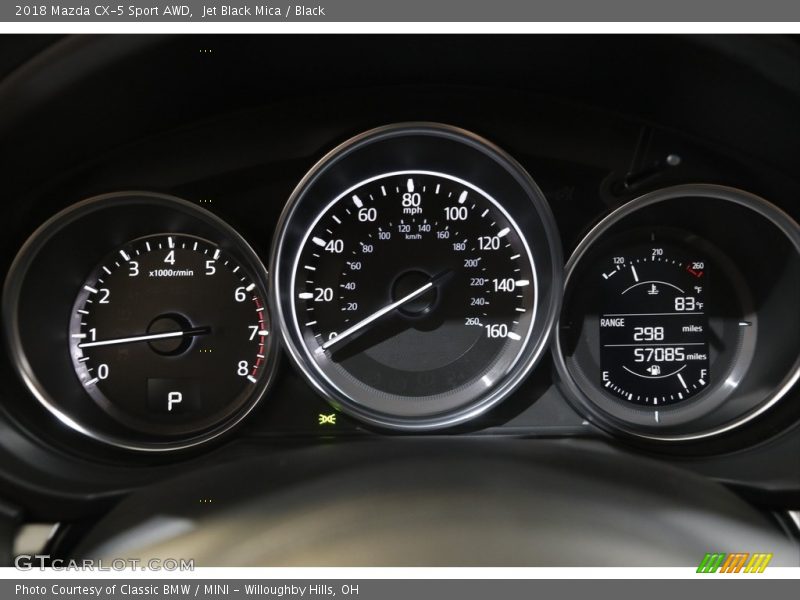 Jet Black Mica / Black 2018 Mazda CX-5 Sport AWD