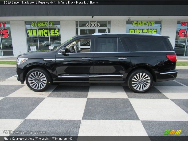 Infinite Black Metallic / Ebony 2019 Lincoln Navigator L Reserve 4x4