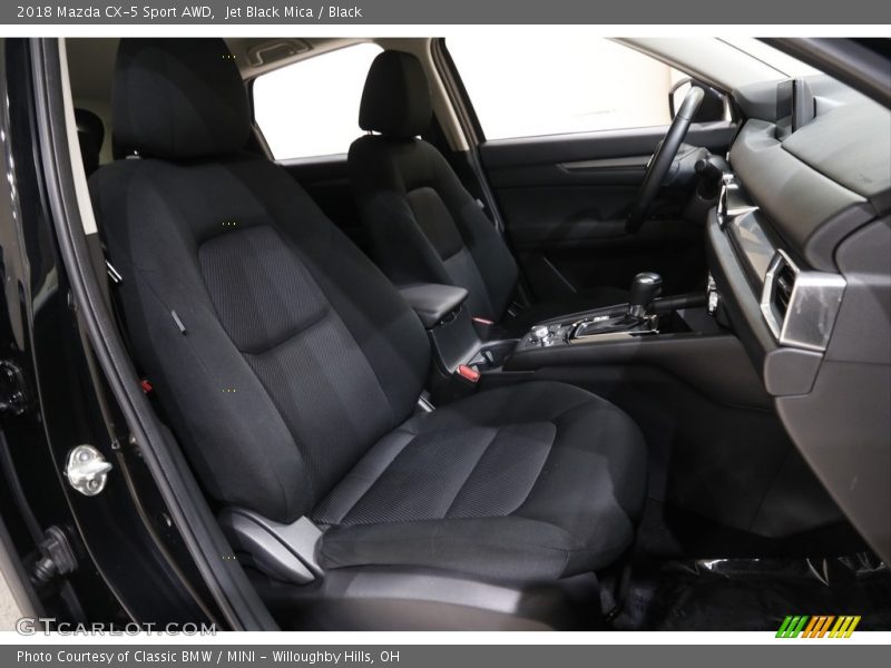 Jet Black Mica / Black 2018 Mazda CX-5 Sport AWD