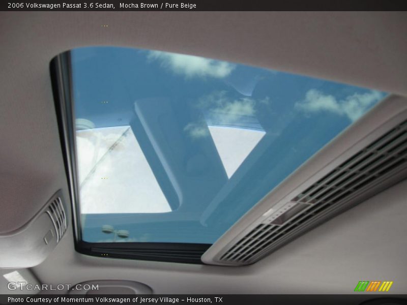 Mocha Brown / Pure Beige 2006 Volkswagen Passat 3.6 Sedan