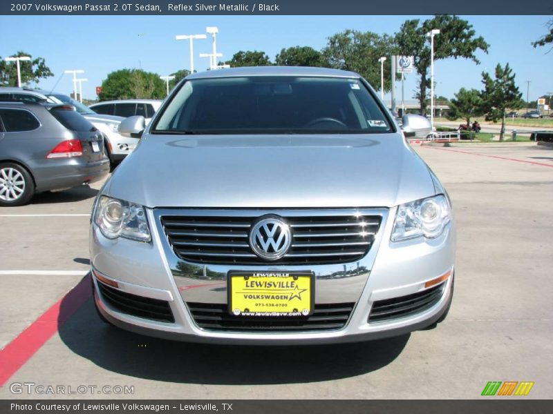 Reflex Silver Metallic / Black 2007 Volkswagen Passat 2.0T Sedan