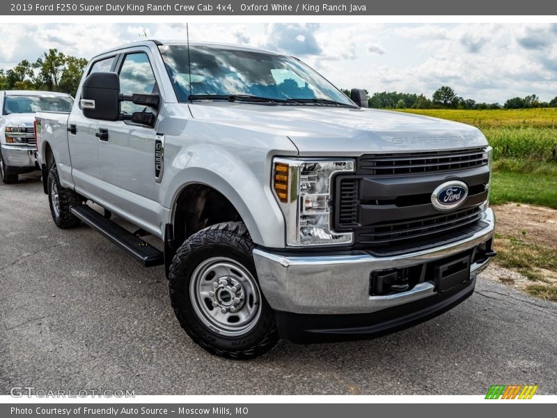 Oxford White / King Ranch Java 2019 Ford F250 Super Duty King Ranch Crew Cab 4x4