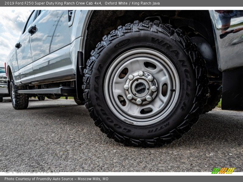 Oxford White / King Ranch Java 2019 Ford F250 Super Duty King Ranch Crew Cab 4x4