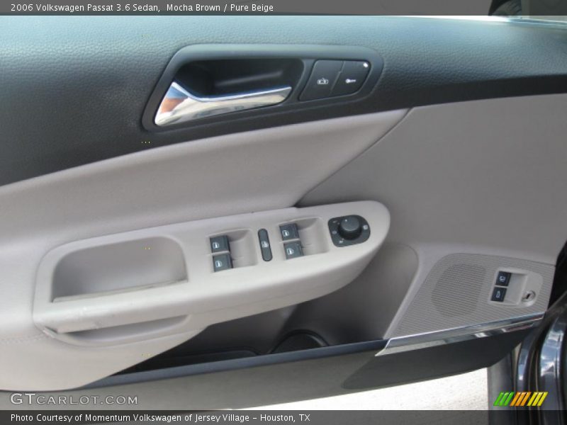 Mocha Brown / Pure Beige 2006 Volkswagen Passat 3.6 Sedan