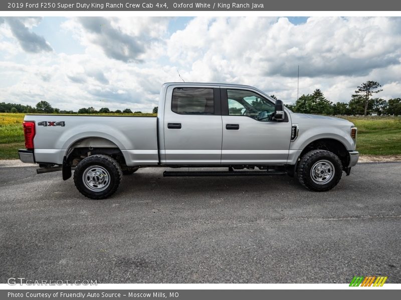 Oxford White / King Ranch Java 2019 Ford F250 Super Duty King Ranch Crew Cab 4x4