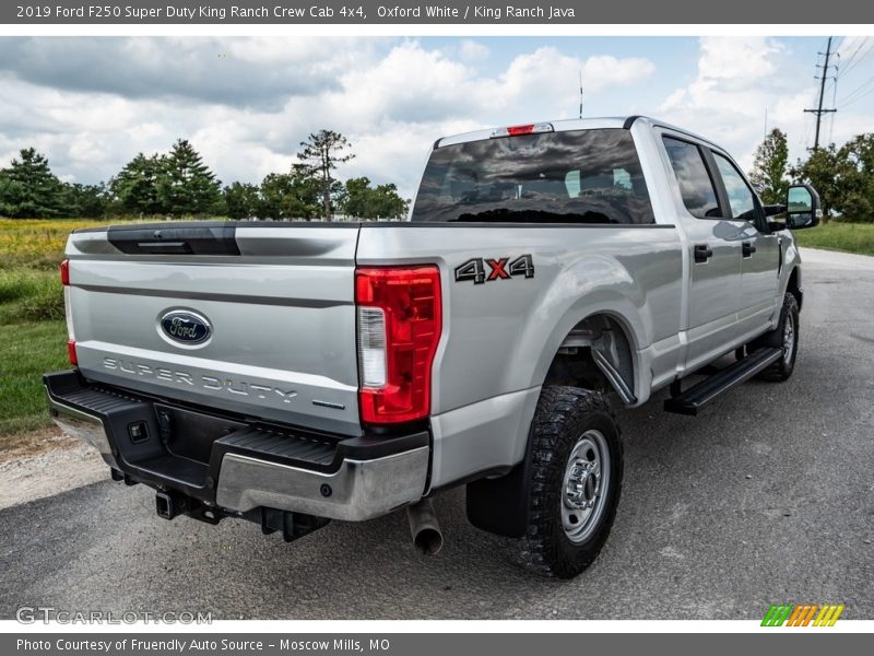 Oxford White / King Ranch Java 2019 Ford F250 Super Duty King Ranch Crew Cab 4x4