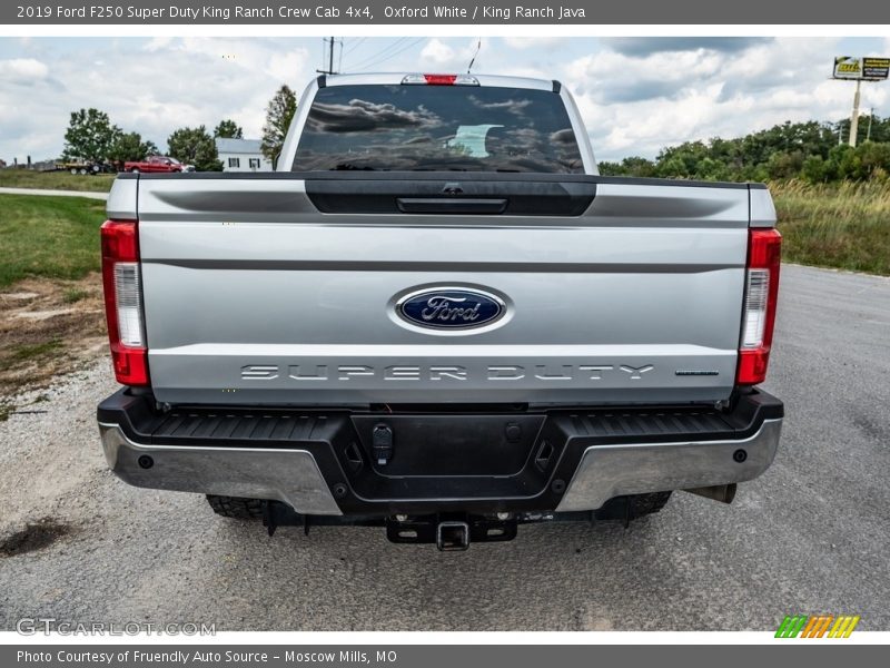 Oxford White / King Ranch Java 2019 Ford F250 Super Duty King Ranch Crew Cab 4x4