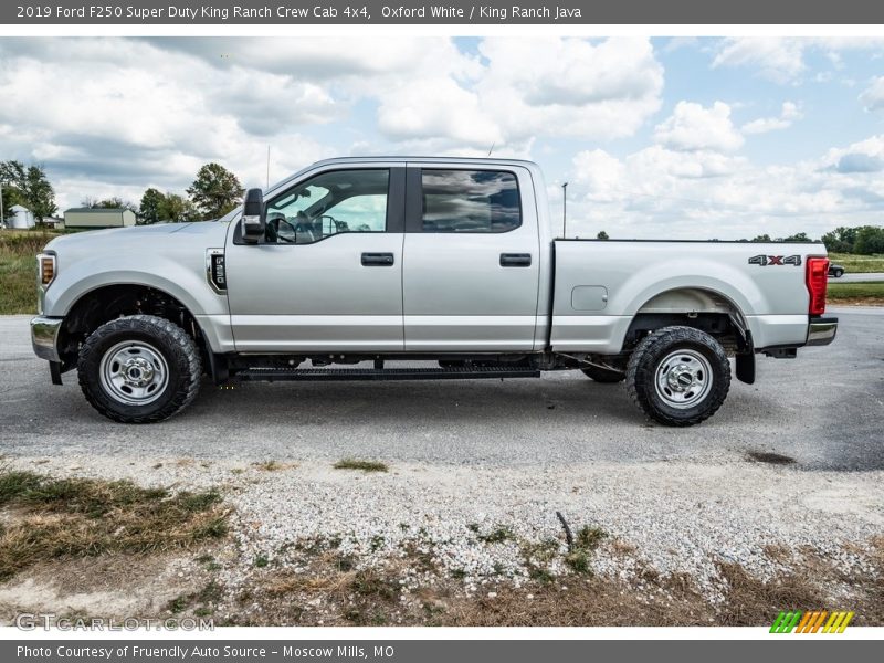 Oxford White / King Ranch Java 2019 Ford F250 Super Duty King Ranch Crew Cab 4x4
