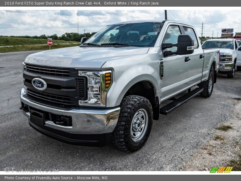 Oxford White / King Ranch Java 2019 Ford F250 Super Duty King Ranch Crew Cab 4x4
