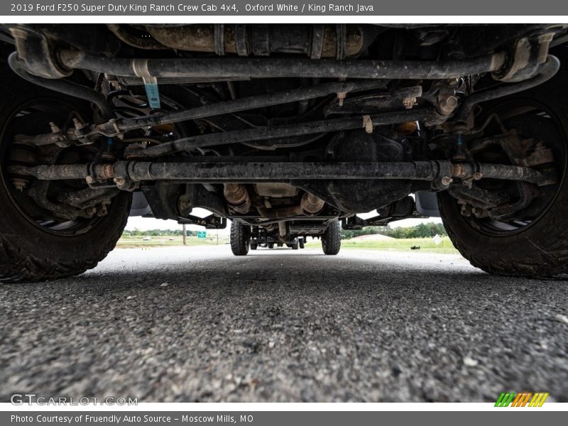 Oxford White / King Ranch Java 2019 Ford F250 Super Duty King Ranch Crew Cab 4x4