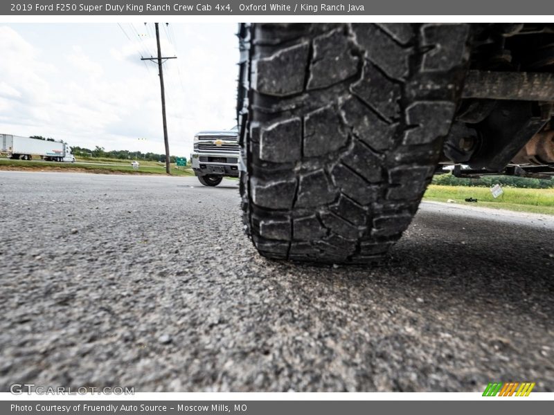 Oxford White / King Ranch Java 2019 Ford F250 Super Duty King Ranch Crew Cab 4x4