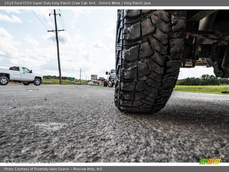 Oxford White / King Ranch Java 2019 Ford F250 Super Duty King Ranch Crew Cab 4x4