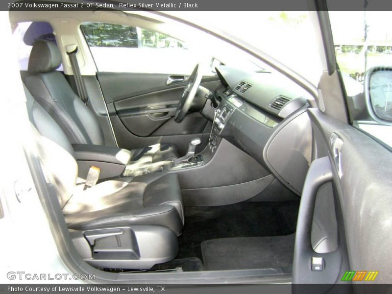 Reflex Silver Metallic / Black 2007 Volkswagen Passat 2.0T Sedan