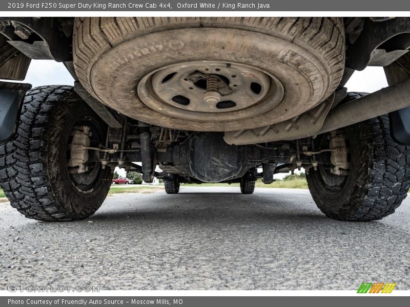 Oxford White / King Ranch Java 2019 Ford F250 Super Duty King Ranch Crew Cab 4x4