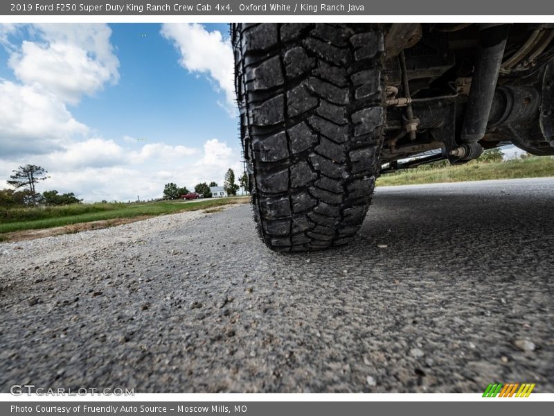 Oxford White / King Ranch Java 2019 Ford F250 Super Duty King Ranch Crew Cab 4x4
