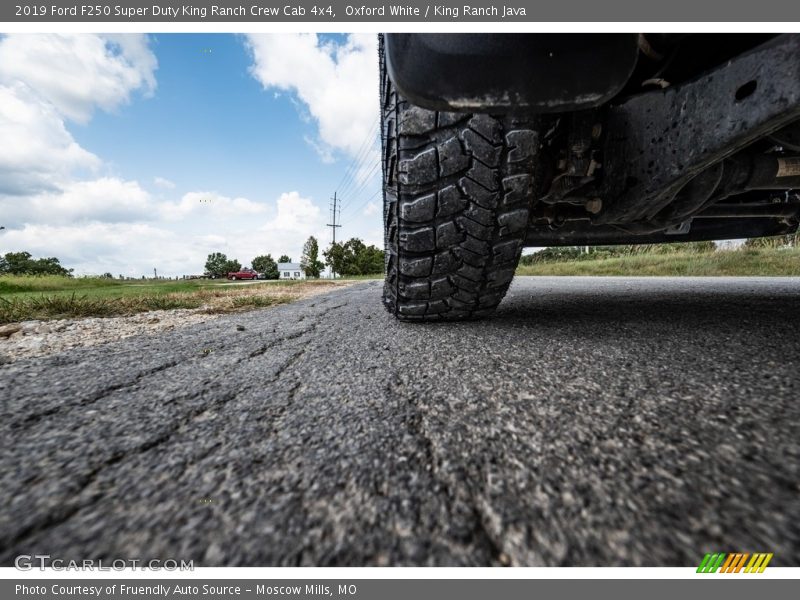 Oxford White / King Ranch Java 2019 Ford F250 Super Duty King Ranch Crew Cab 4x4