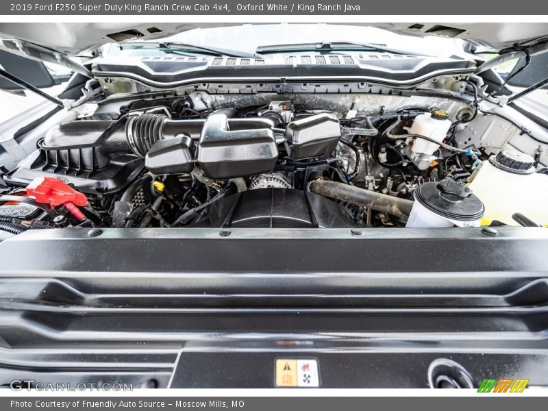 Oxford White / King Ranch Java 2019 Ford F250 Super Duty King Ranch Crew Cab 4x4