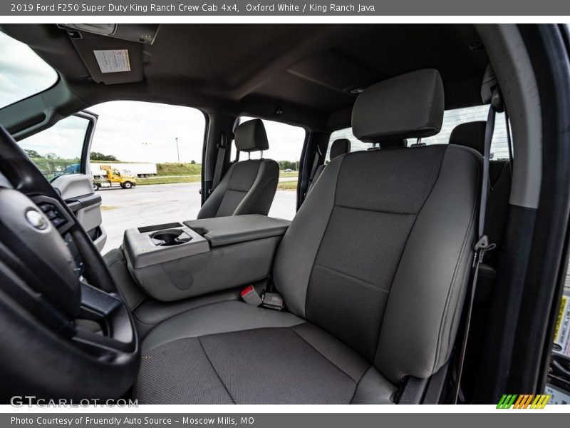Oxford White / King Ranch Java 2019 Ford F250 Super Duty King Ranch Crew Cab 4x4