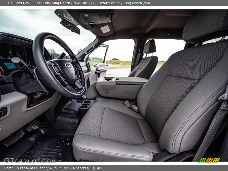 Oxford White / King Ranch Java 2019 Ford F250 Super Duty King Ranch Crew Cab 4x4