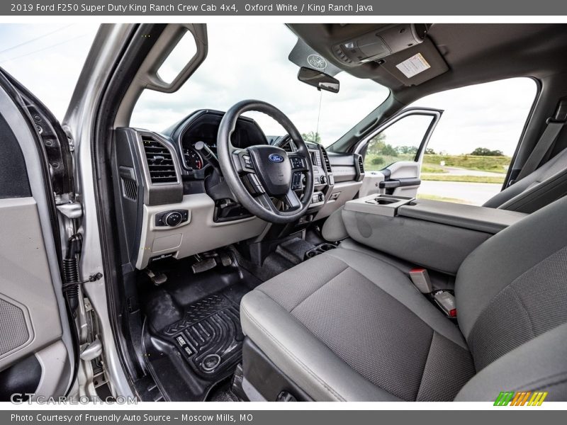 Oxford White / King Ranch Java 2019 Ford F250 Super Duty King Ranch Crew Cab 4x4