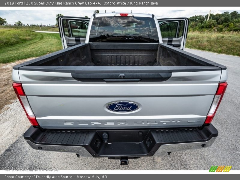 Oxford White / King Ranch Java 2019 Ford F250 Super Duty King Ranch Crew Cab 4x4