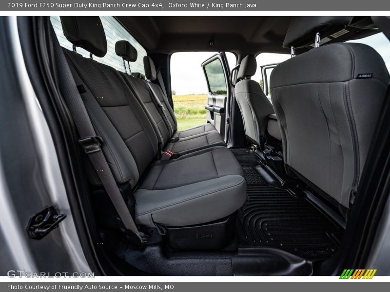 Oxford White / King Ranch Java 2019 Ford F250 Super Duty King Ranch Crew Cab 4x4