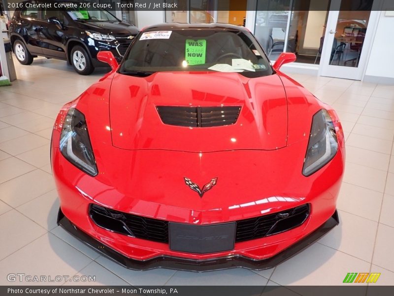 Torch Red / Jet Black 2016 Chevrolet Corvette Z06 Coupe