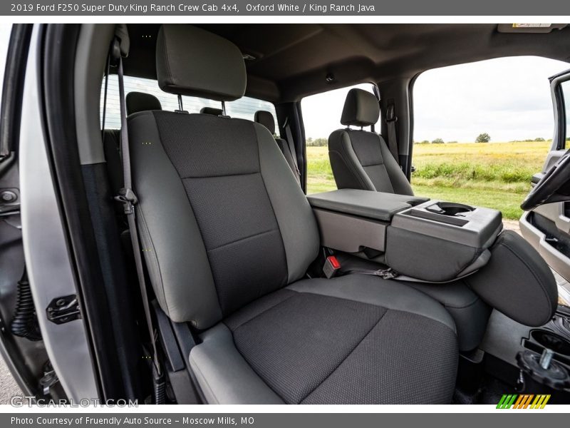 Oxford White / King Ranch Java 2019 Ford F250 Super Duty King Ranch Crew Cab 4x4