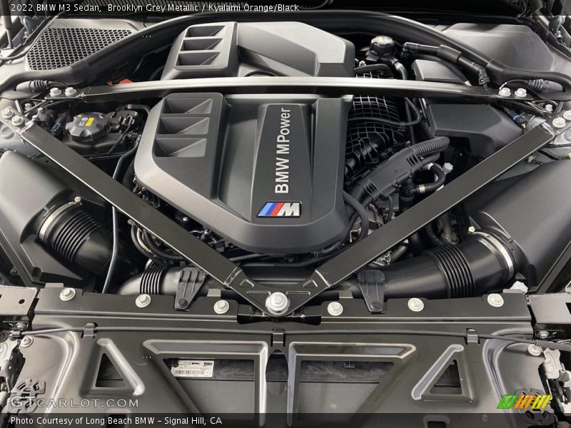  2022 M3 Sedan Engine - 3.0 Liter M TwinPower Turbocharged DOHC 24-Valve Inline 6 Cylinder