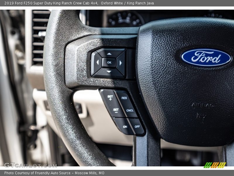 Oxford White / King Ranch Java 2019 Ford F250 Super Duty King Ranch Crew Cab 4x4