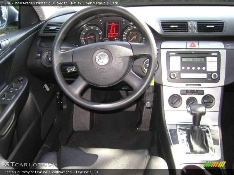 Reflex Silver Metallic / Black 2007 Volkswagen Passat 2.0T Sedan