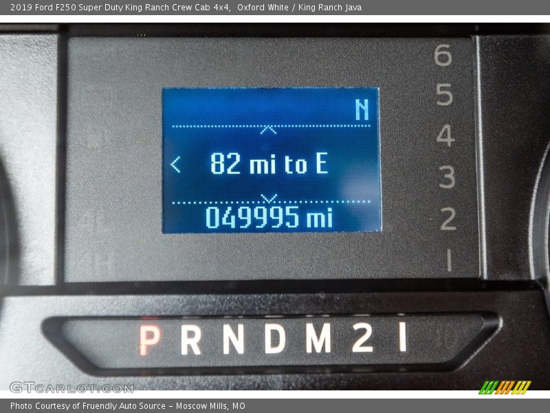 Oxford White / King Ranch Java 2019 Ford F250 Super Duty King Ranch Crew Cab 4x4